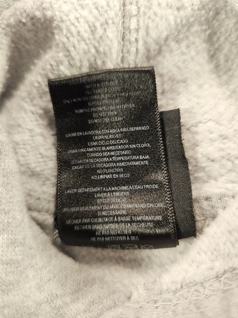 NFL Kids Gray Hoodie with Navy Team Lettering